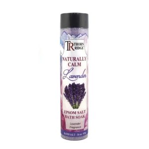 Naturally Calm: Lavender Epsom Bath Salts 16 oz