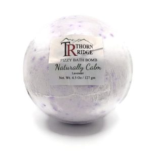 Naturally Calm: Lavender Bath Bomb