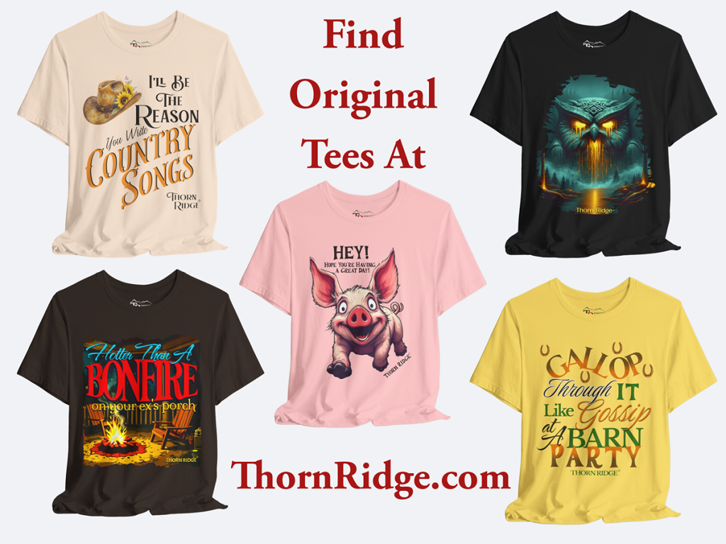 Thorn Ridge Original Graphic Design T-Shirts
