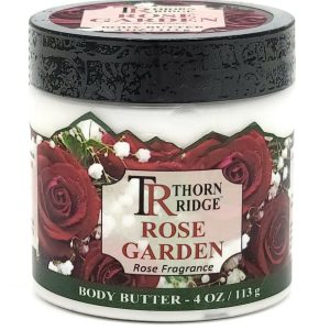 Rose Garden: Rose & Hydrangea Floral Body Butter (4 oz)