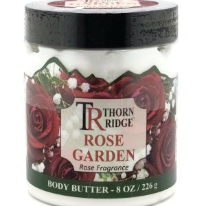 Rose Garden: Rose & Hydrangea Floral Body Butter (8 oz)