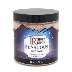 Sensuous: Oakmoss & Tea Tree Foot Soak - 10 oz