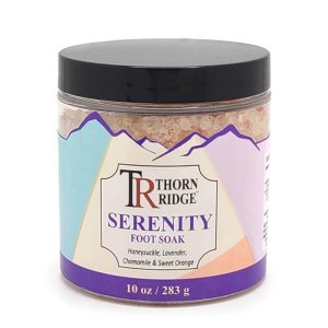 Serenity: Honeysuckle, Lavender, Chamomile & Sweet Orange Foot Soak - 10 oz
