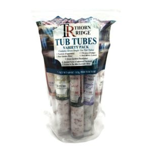 Tub Tubes Variety Pack: Single Use Bath Salt Tubes