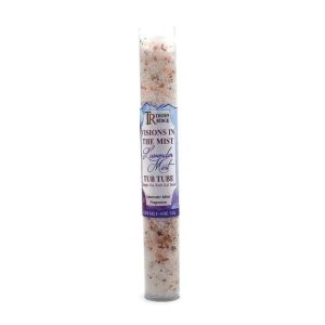 Visions In The Mist: Lavender & Mint Tub Tubes Bath Salts - 4 oz